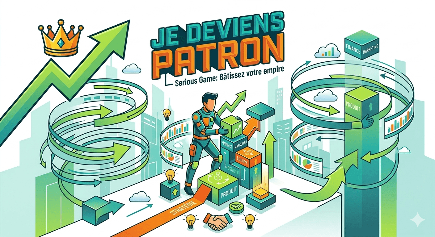 Je Deviens Patron — Jeu sérieux comptabilité